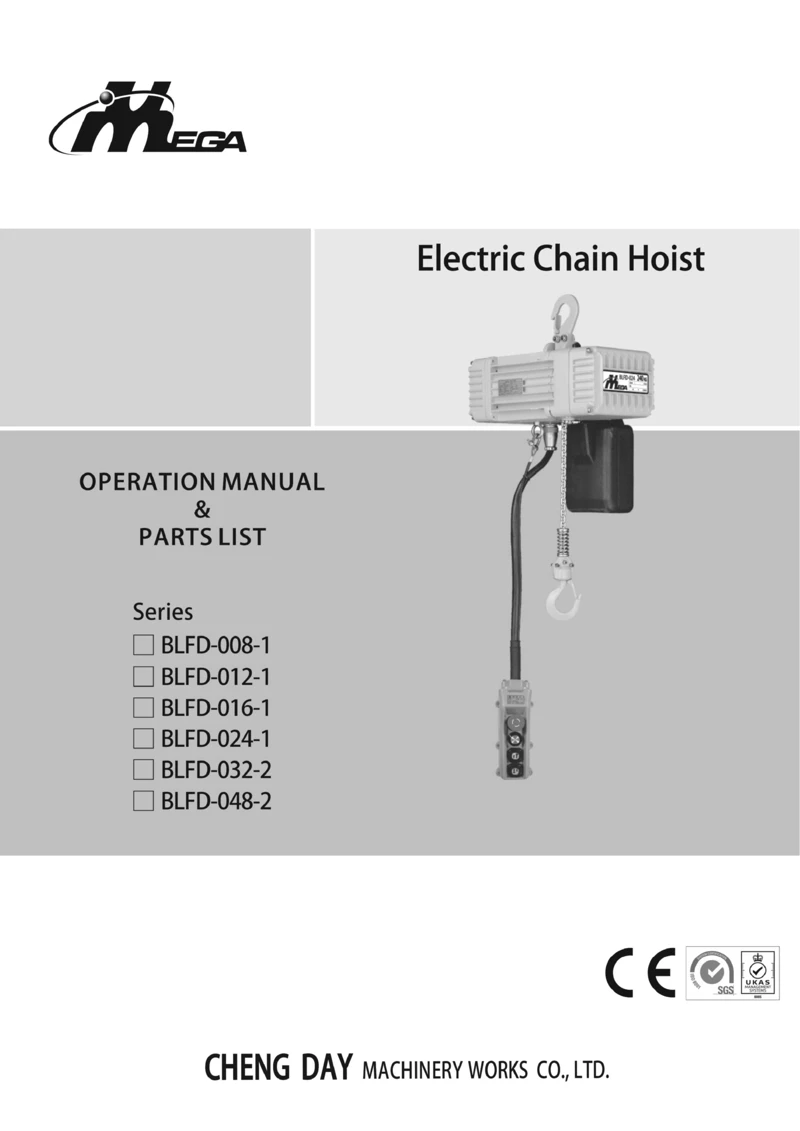 Electric Chain Hoist-BLFD series-UM